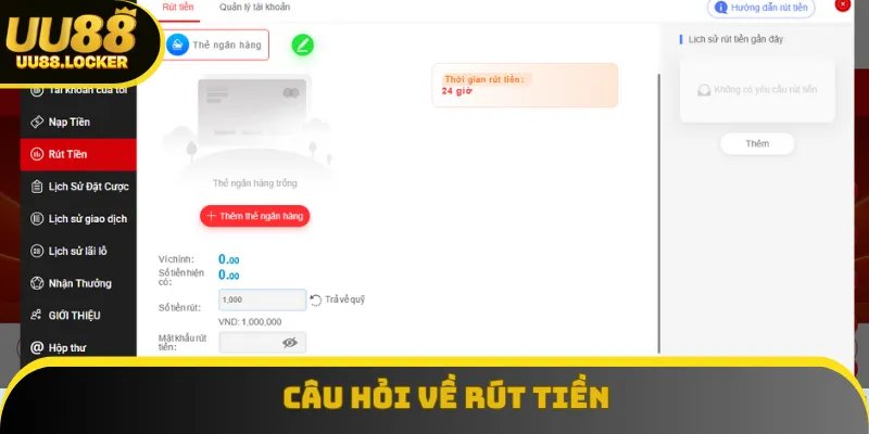 Lý giải nguyên do không rút được tiền Lý giải nguyên do không rút được tiền