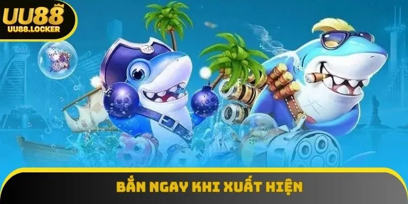 Bạn nên canh thời điểm cá mới xuất hiện và xả đạn chính xác Bạn nên canh thời điểm cá mới xuất hiện và xả đạn chính xác